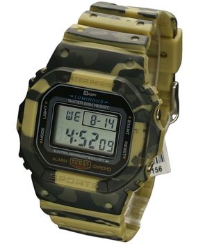 Zegarek męski Hagen Sport zegarek w kolorze moro green.jpg